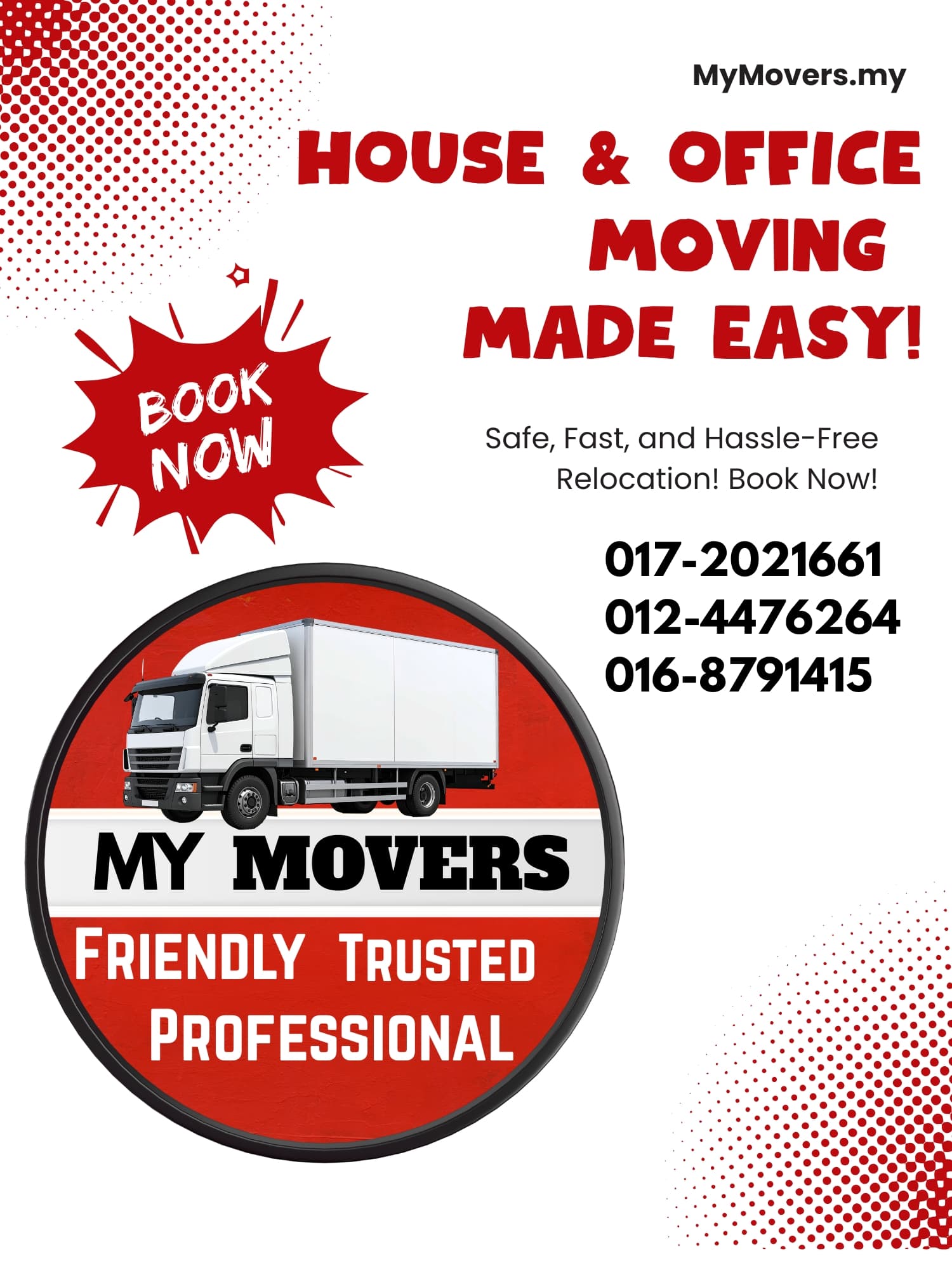 Get a Quote at MyMovers.my
